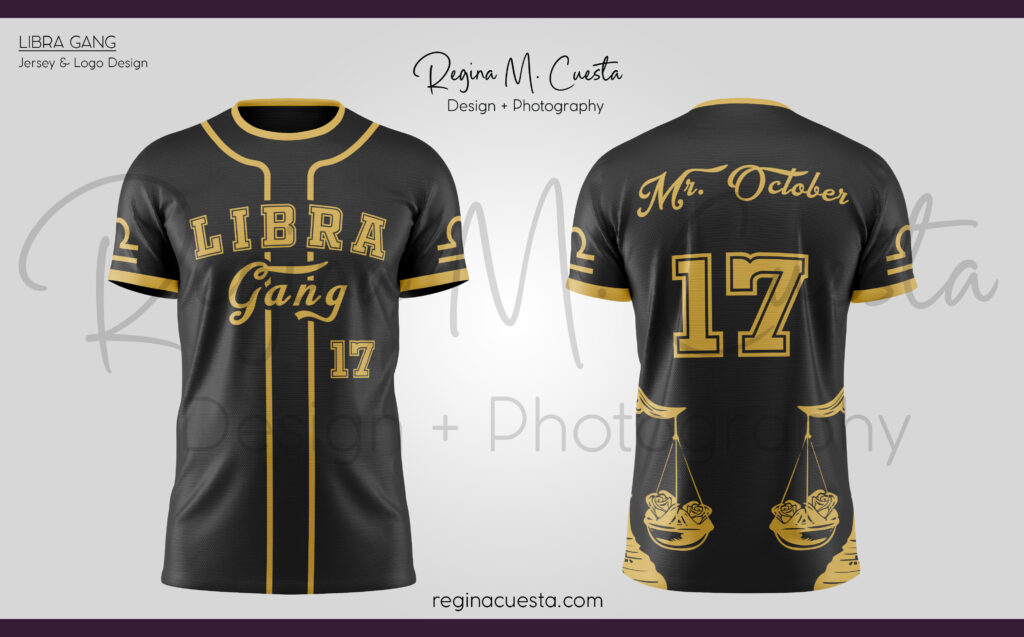 Libra Gang Jersey Mock Up