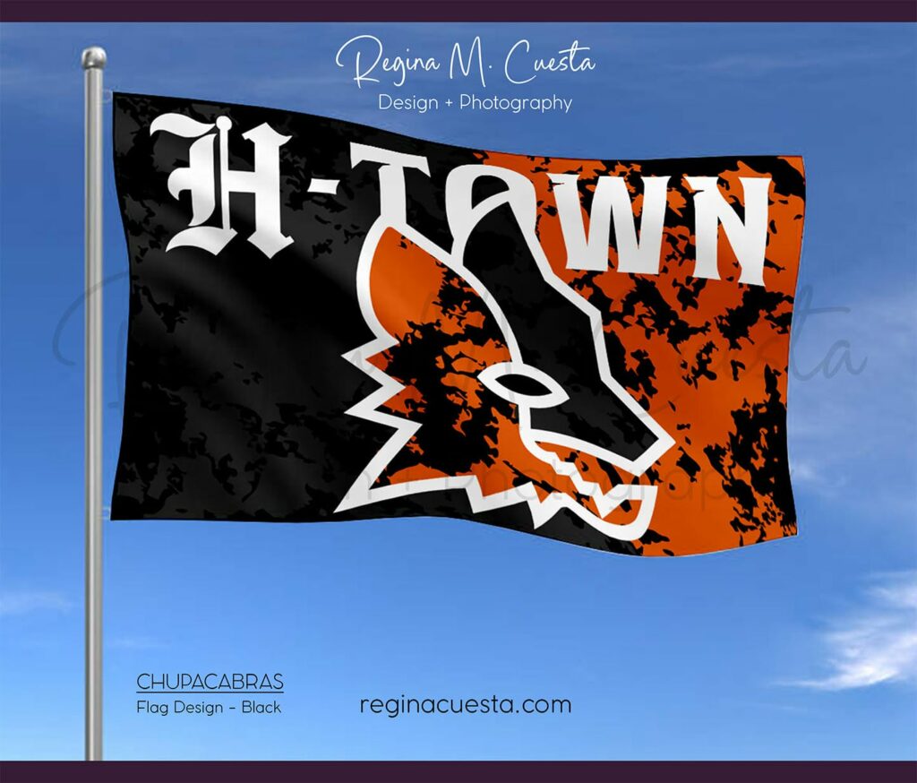 Regina Cuesta Chupacabras Flag